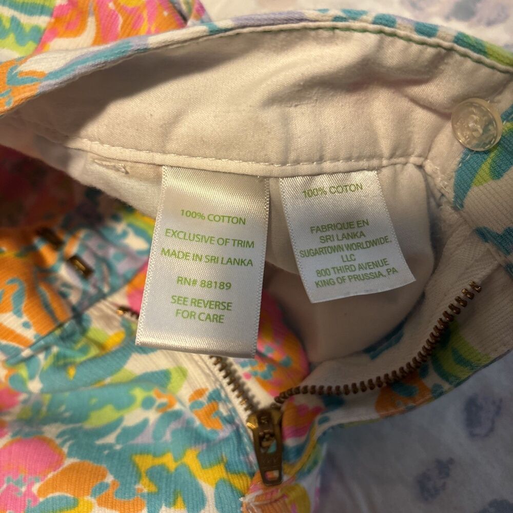 Lilly Pulitzer The Buttercup Short Women’s Size 2 - Picture 4 of 13